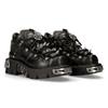 New Rock - M110S1 Niedrige Schuhe - Schwarz/Silberfarben Product image
